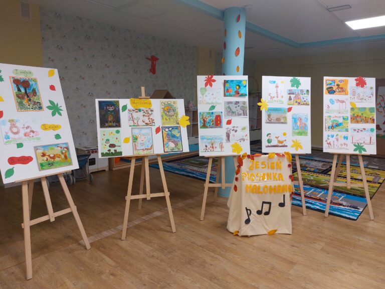 🎨🌟 Wyniki Konkursu Plastycznego dla Dzieci „Jesień piosenką malowana” 🌟🎨